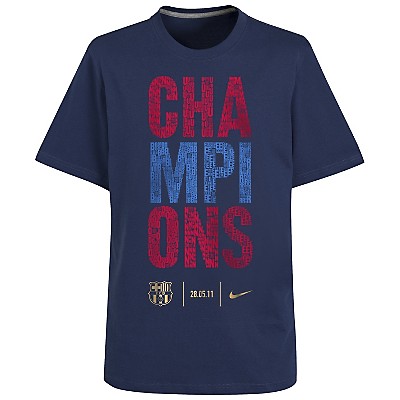 Nike fabrica camiseta para celebrar la Champions League 10/11 del FC Barcelona Muy culé FC Barcelona & Barça