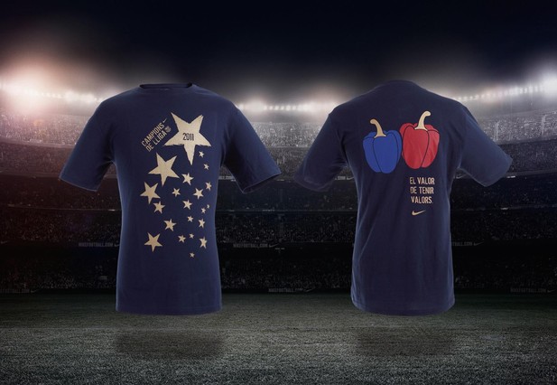 espiritual Excesivo recurso renovable Nike fabrica camiseta conmemorativa para celebrar la liga 10/11 del FC  Barcelona - Muy culé - FC Barcelona & Barça